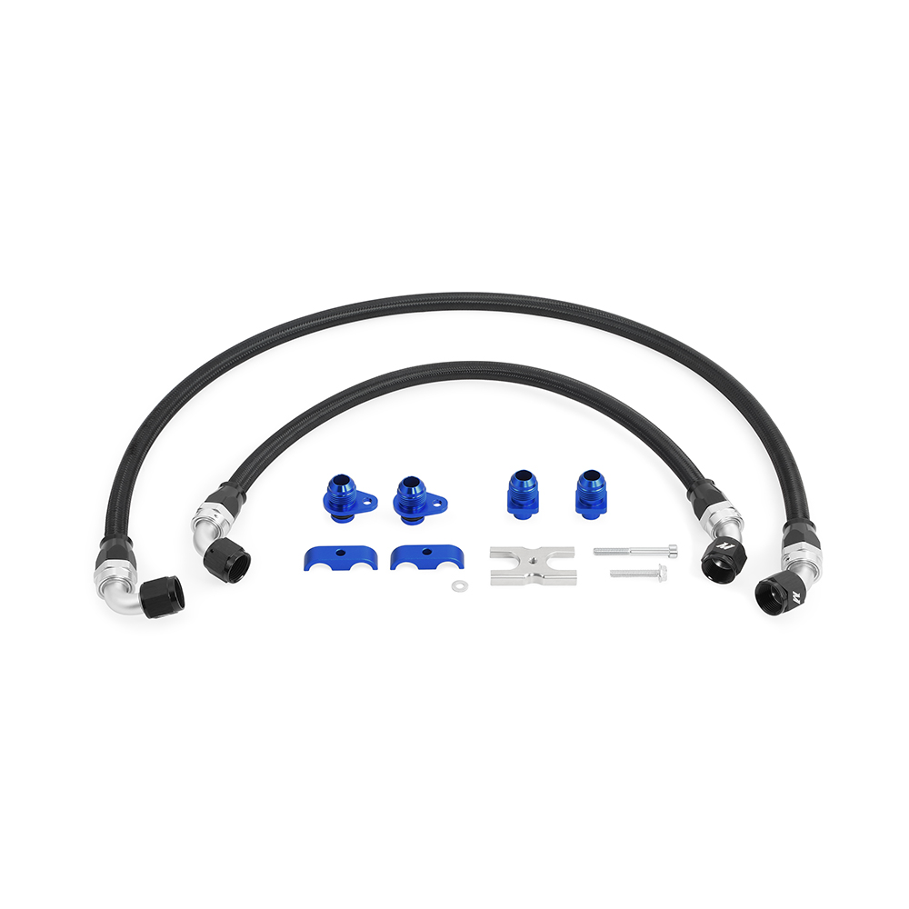 Mishimoto — Mishimoto 15-20 BMW F8X M3/M4 Nylon Braided Oil Hose Kit
Oil Cooler Line Kit - view 4